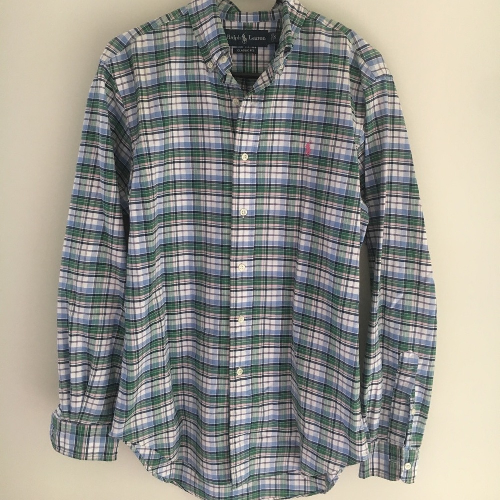 Long Sleeve Polo Button-Down